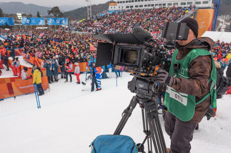Specialty Camera Operator Corey Koniniec Uses Core SWX at the Olympics