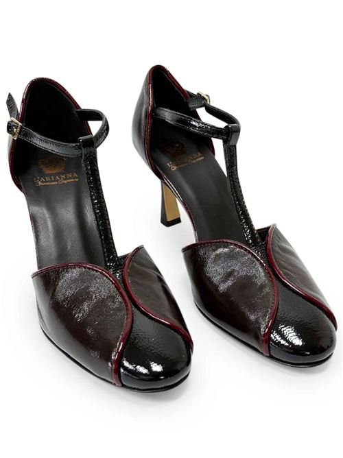 Tanghera in naplak nero | L'Arianna TG1660/RT | Made in Italy L'Arianna | EC1660/RT001