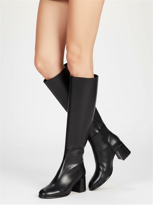 Stivale in pelle nera | LArianna ST1585 | Made in Italy L'Arianna | EC1585001