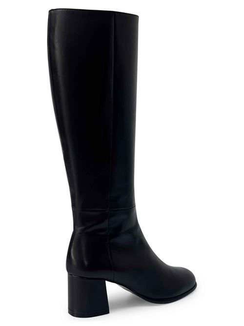 Stivale in pelle testa di moro scuro | L'Arianna ST1585 | Made in Italy L'Arianna | EC1585100