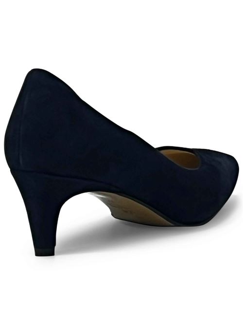 Décolleté in camoscio blu | L'Arianna DE1716 | Made in Italy L'Arianna | EC1716002