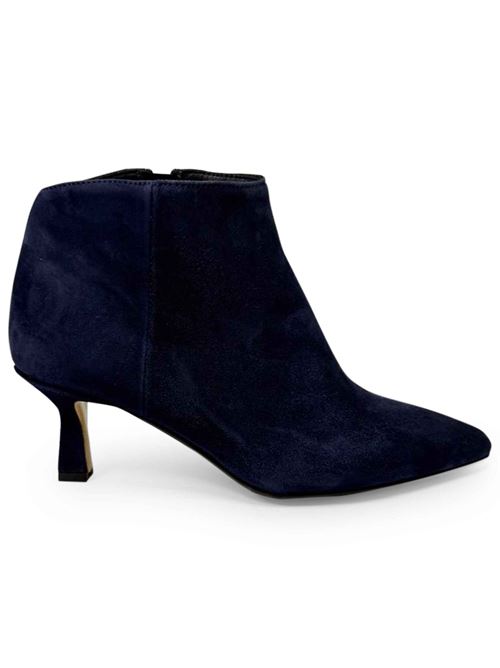 Tronchetto in camoscio abisso | L'Arianna TR2424/RT | Made in Italy L'Arianna | EC2424/RT002