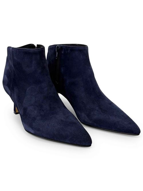 Tronchetto in camoscio abisso | L'Arianna TR2424/RT | Made in Italy L'Arianna | EC2424/RT002