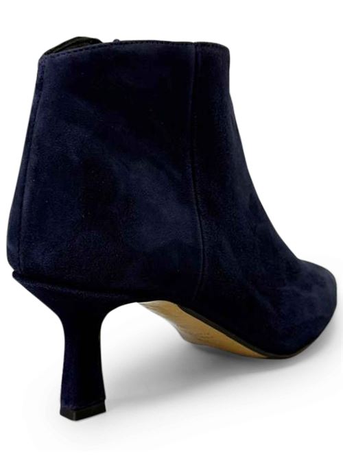 Tronchetto in camoscio abisso | L'Arianna TR2424/RT | Made in Italy L'Arianna | EC2424/RT002