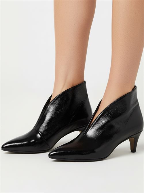 Tronchetto in naplak nero | L'Arianna TR2426 | Made in Italy L'Arianna | EC2426001N