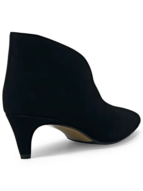 Tronchetto in camoscio nero | L'Arianna TR2426 | Made in Italy L'Arianna | EC2426001