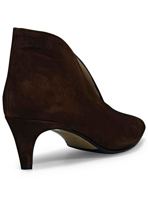 Tronchetto in camoscio sigaro | L'Arianna TR2426 | Made in Italy L'Arianna | EC2426101S