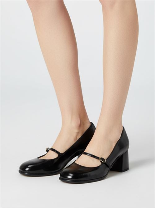 Decollete in lux testa di moro | L'Arianna DE2434/L | Made in Italy L'Arianna | EC2434/L100