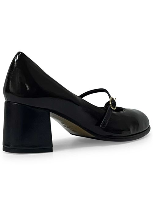 Decollete in lux testa di moro | L'Arianna DE2434/L | Made in Italy L'Arianna | EC2434/L100