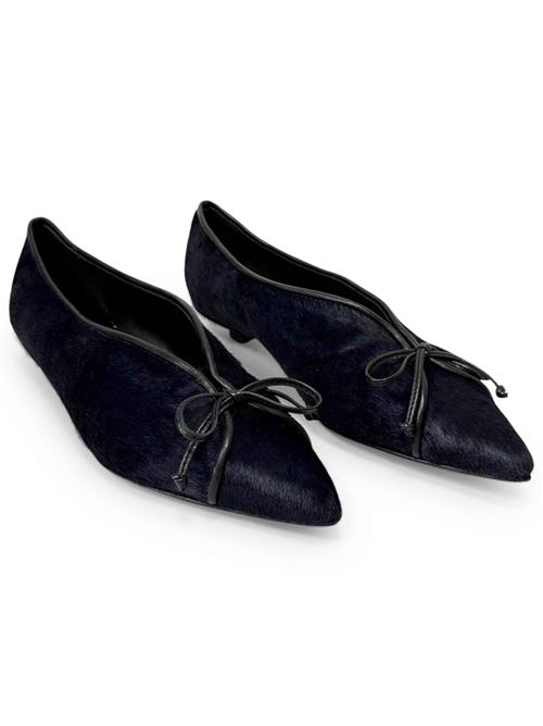 Décolleté in cavallino blu | L'Arianna 2604/RT | Made in Italy L'Arianna | EC2604/RT002