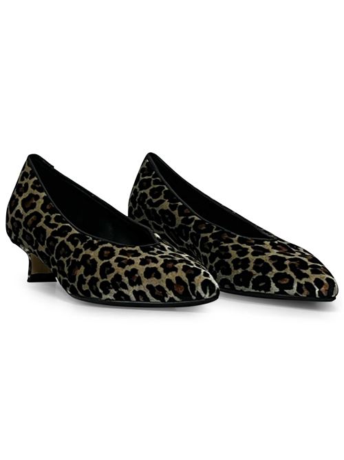 Decollete in pelle effetto leopardo | L'Arianna DE2606/RT | Made in Italy L'Arianna | EC2606/RT101