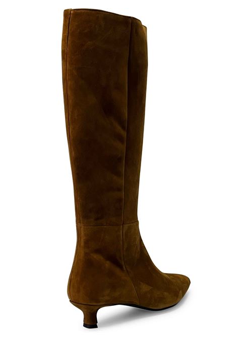 Stivale in camoscio tabacco | L'Arianna ST2609/RT | Made in Italy L'Arianna | EC2609/RT101