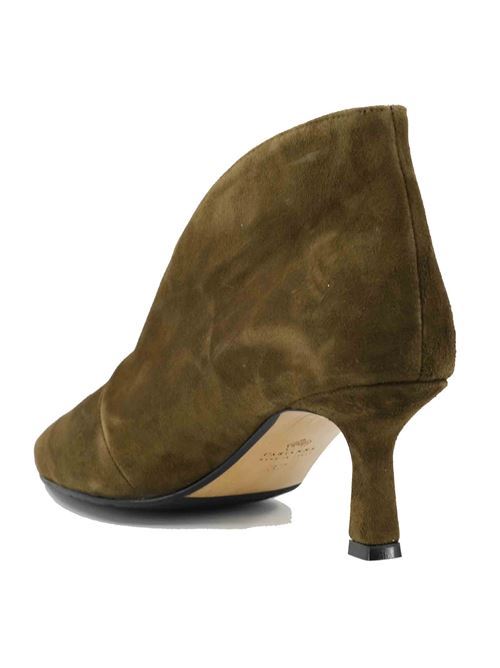 Tronchetto in camoscio miltitare | L'Arianna TR8006/RT | Made in Italy L'Arianna | EC8006/RT005