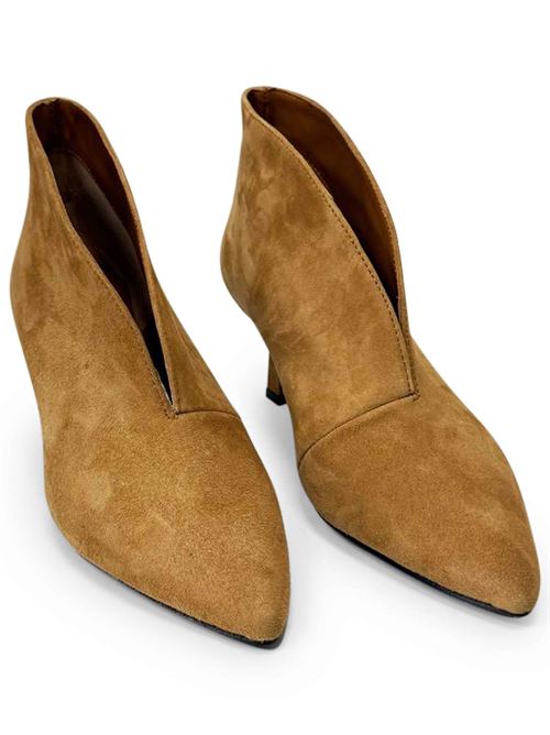 Tronchetto in camoscio sabbia | L?Arianna TR8006/RT | Made in Italy L'Arianna | EC8006/RT007