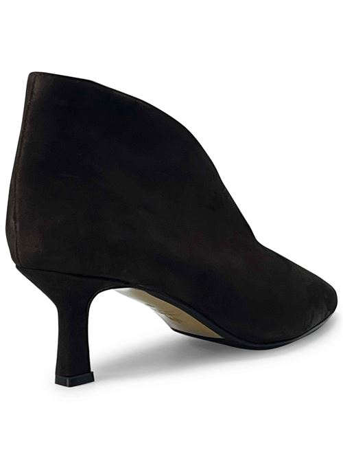 Tronchetto in camoscio testa di moro | L'Arianna TR8006/RT | Made in Italy L'Arianna | EC8006/RT100