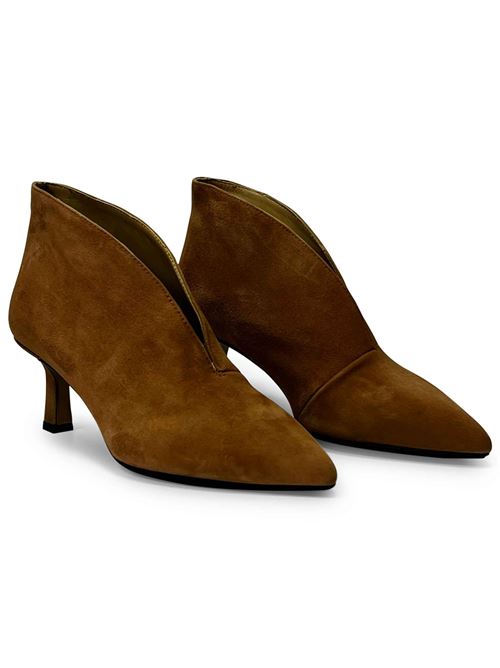 Tronchetto in camoscio acero| L'Arianna TR8006/RT | Made in Italy L'Arianna | EC8006/RT101