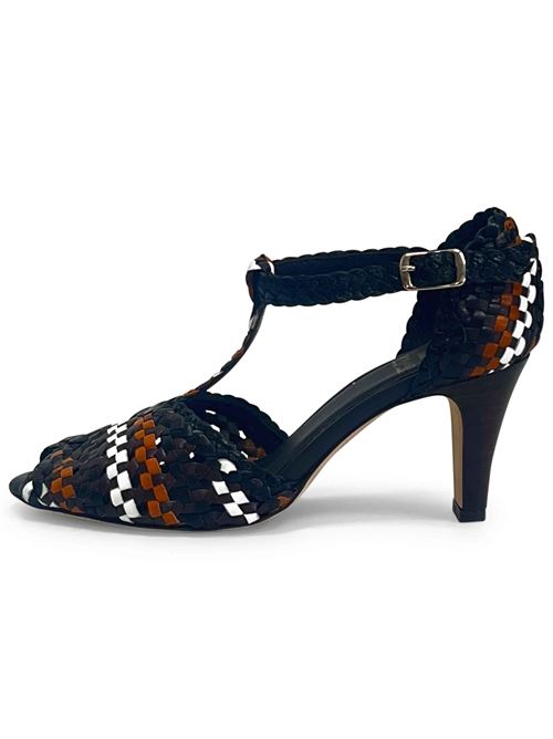 decollete spuntata sp1771 in pelle intrecciata l'arianna L'Arianna | EC1771/C001