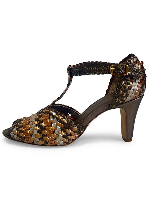 decollete spuntata sp1771 in pelle intrecciata l'arianna L'Arianna | EC1771/C018