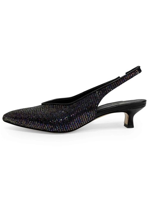 Décolleté slingback in moon prugna | L'Arianna CH2529/RT | Made in Italy L'Arianna | EC2529/RTMOON002