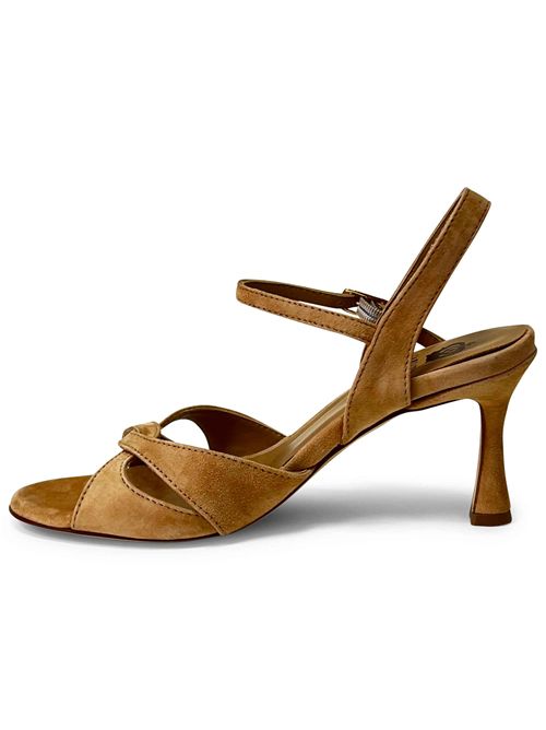 Sandali in camoscio Legno | L'Arianna DS2541/RT | Made in Italy L'Arianna | EC2541/RT013