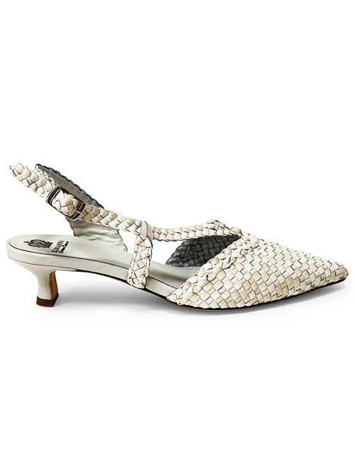 Décolleté slingback intreccio Salt e Milk | L'Arianna CH2568/RT | Made in Italy L'Arianna | EC2568/RT001