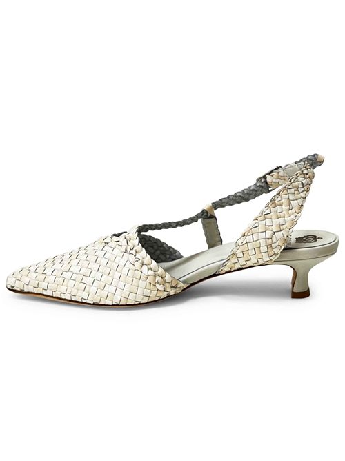 Décolleté slingback intreccio Salt e Milk | L'Arianna CH2568/RT | Made in Italy L'Arianna | EC2568/RT001