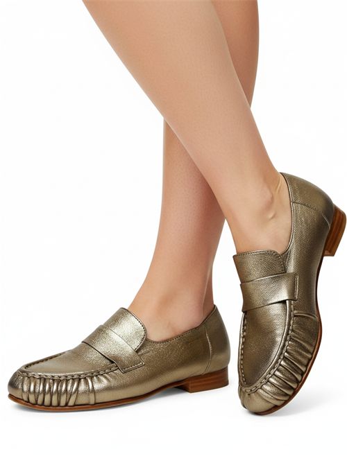 Mocassino in pelle laminata Alba | L'Arianna MO2599 | Made in Italy L'Arianna | EC2599013