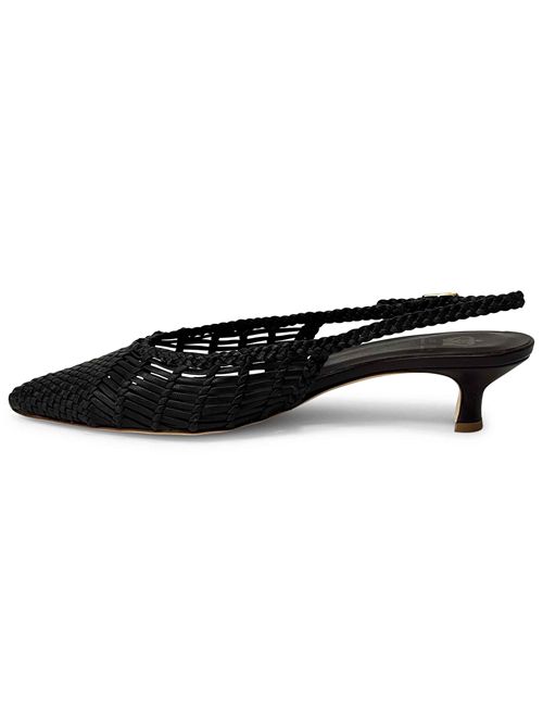 Décolleté slingback intreccio Caffè | L'Arianna CH2657/RT | Made in Italy L'Arianna | EC2657/RT013