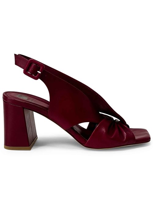 Sandali in pelle Berlino Rosso Ancora | L'Arianna DS2674/G | Made in Italy L'Arianna | EC2674/G053