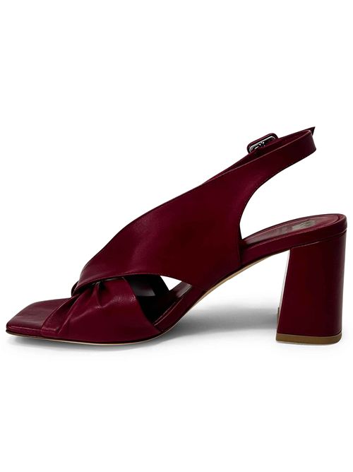 Sandali in pelle Berlino Rosso Ancora | L'Arianna DS2674/G | Made in Italy L'Arianna | EC2674/G053