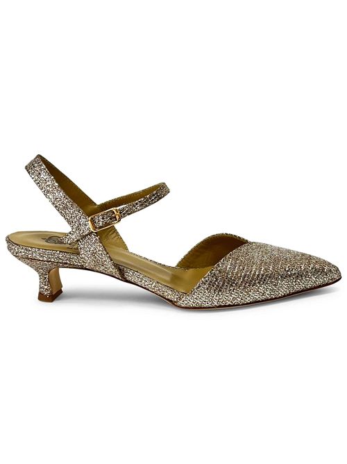 Décolleté con cinturino alla caviglia Moon Platino | L'Arianna CH2703/RT | Made in Italy L'Arianna | EC2703/RT602