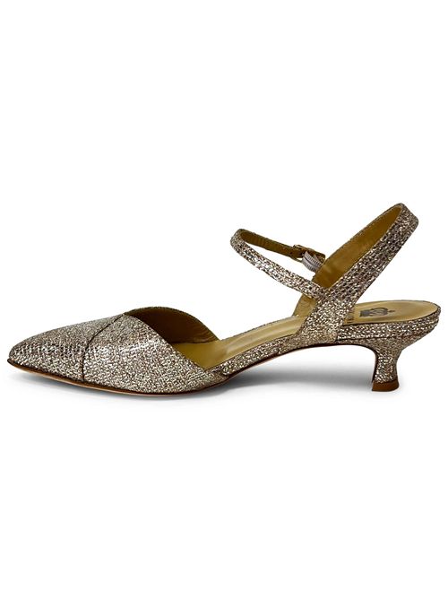 Décolleté con cinturino alla caviglia Moon Platino | L'Arianna CH2703/RT | Made in Italy L'Arianna | EC2703/RT602