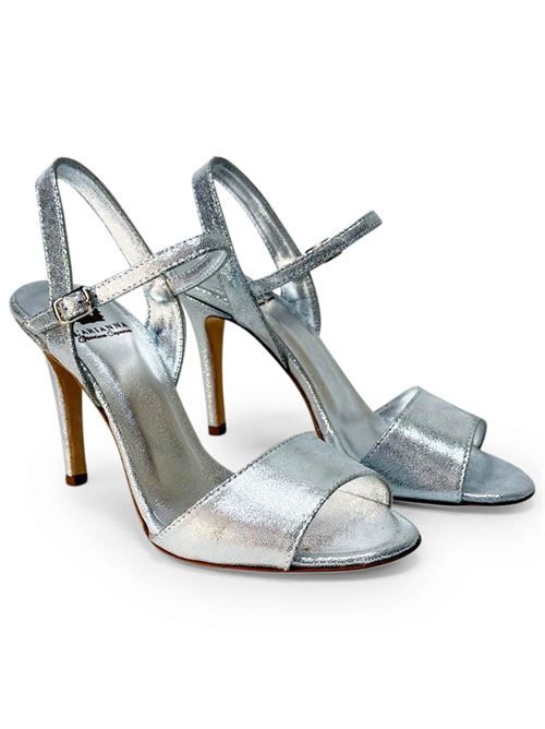 Sandali in pelle cosmo argento | L'Arianna DS7053 | Made in Italy L'Arianna | EC7053ARGENTO604