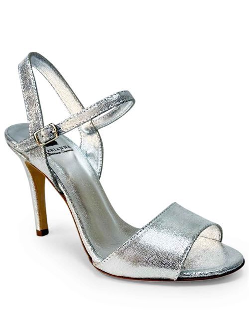 Sandali in pelle cosmo argento | L'Arianna DS7053 | Made in Italy L'Arianna | EC7053ARGENTO604