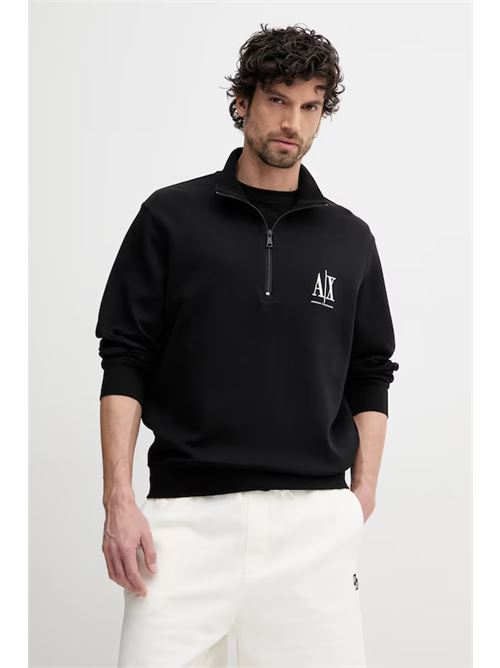 Felpa nera ARMANI EXCHANGE | XM000370 AF10818UC001