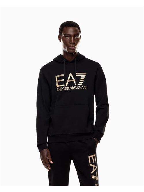 Felpa nera EMPORIO ARMANI | 7M001190 AF17787UC001
