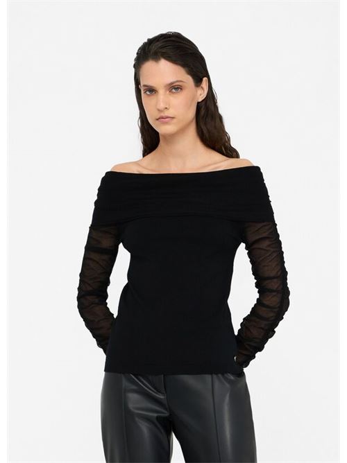 Maglia nera LIU JO | CF5033 MS99E22222