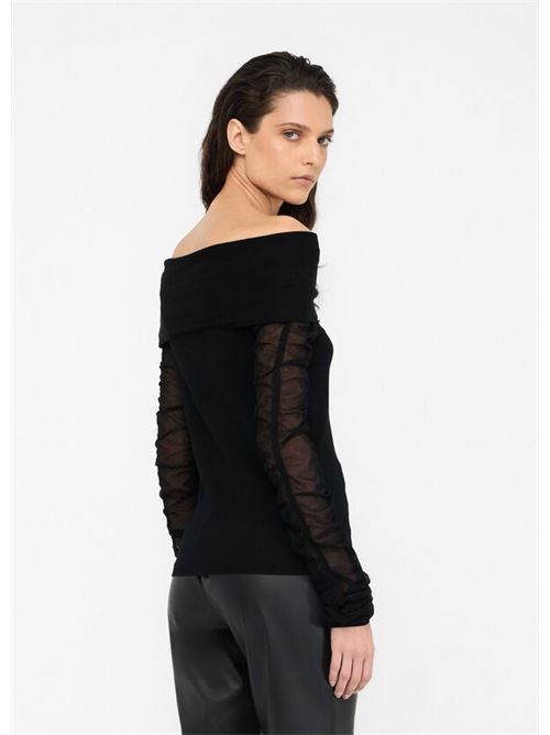 Maglia nera LIU JO | CF5033 MS99E22222