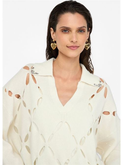 Maglia bianca LIU JO | MF5038 MS00910701