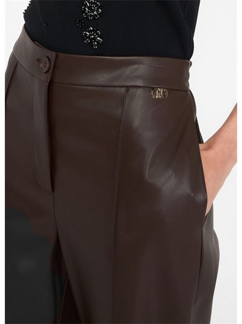 Pantalone marrone LIU JO | MF5069 E062490915