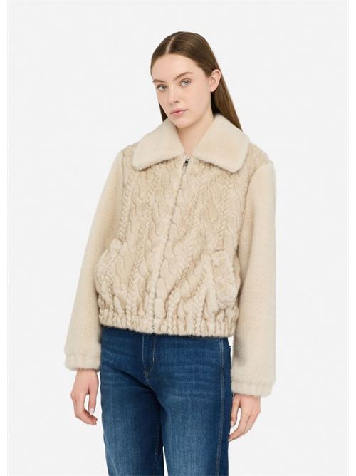 Giacca beige LIU JO | MF5094 E1044W9868