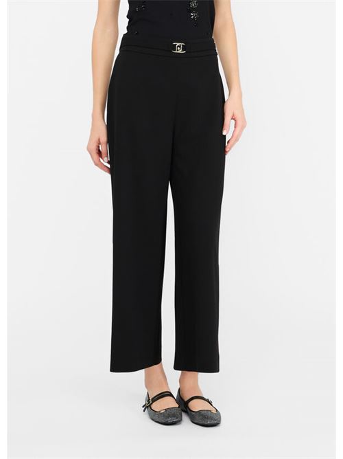 Pantaloni neri LIU JO | MF5260 J193022222
