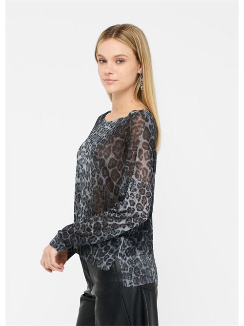 Maglia animalier LIU JO | MF5368 MA71NA4373