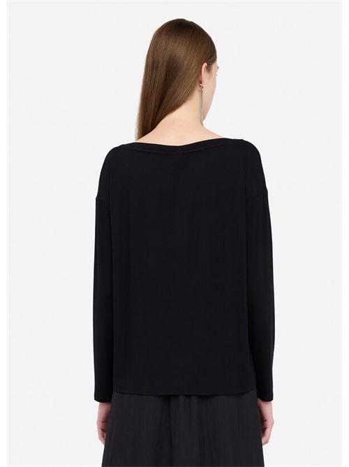 T-shirt nera LIU JO | TF5282 JS360S9149