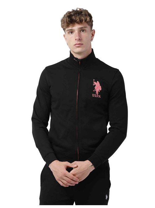 Felpa nera US POLO MAN | 62375199
