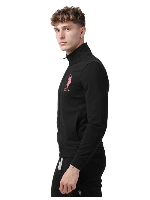 Felpa nera US POLO MAN | 62375199