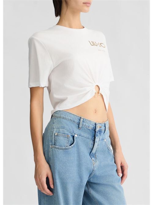 T-shirt bianca LIU JO | WA5139 JS923M9513