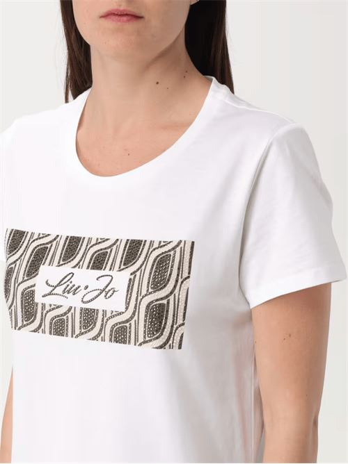 T-shirt bianca LIU JO | WA5240 JS923M9615