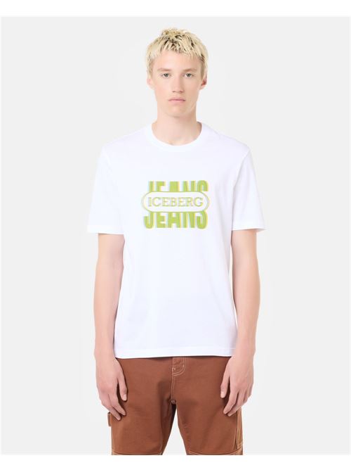T-shirt bianca ICEBERG | F012 P4001101