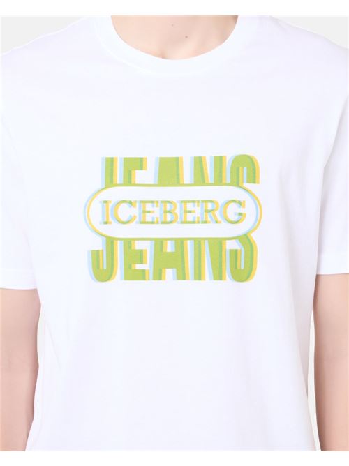 T-shirt bianca ICEBERG | F012 P4001101
